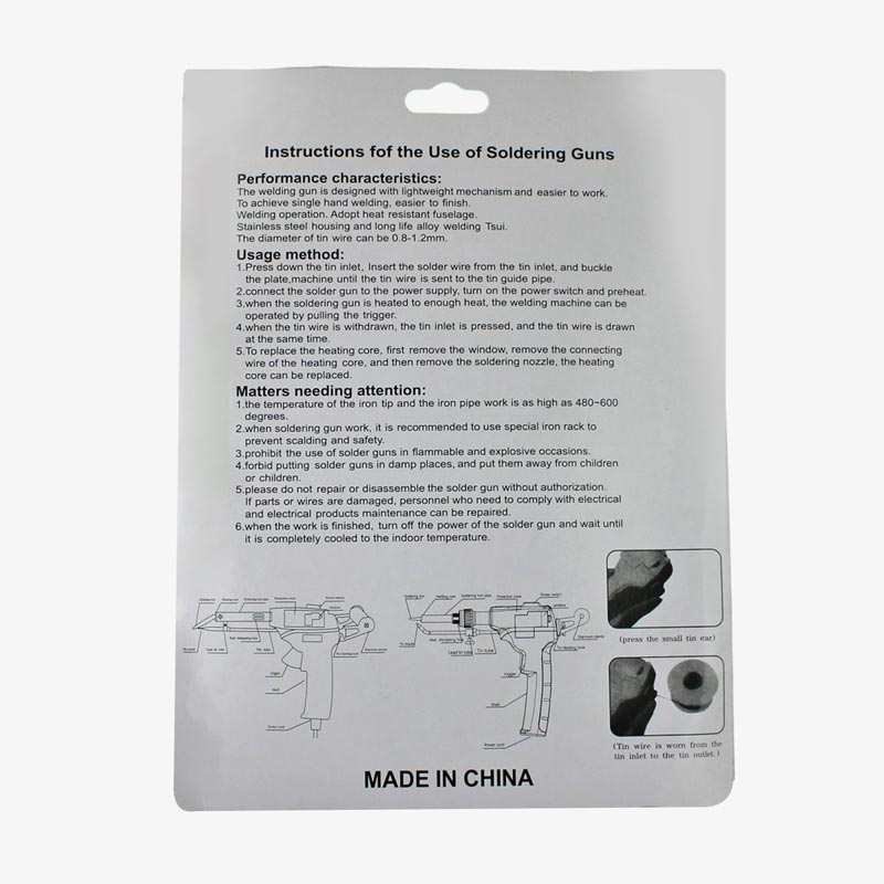 60W Soldering Gun with Automatic Solder Feed