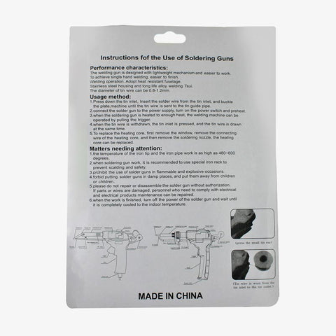 60W Soldering Gun with Automatic Solder Feed