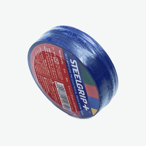 Steelgrip PVC Self Adhesive Electrical Insulation Tape - Blue