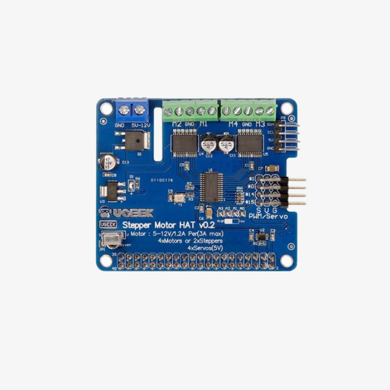 Raspberry Pi Stepper Motor HAT 