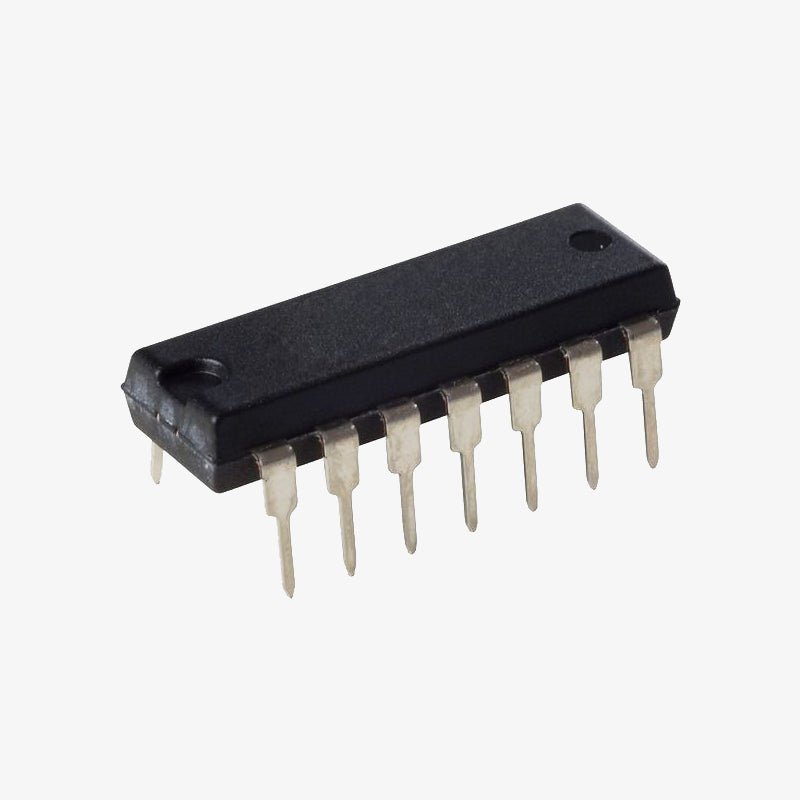 TL074 Operational Amplifier, Quad, 4 Channels, 3 MHz, 16 V/µs, 6V to 36V, DIP, 14 Pins