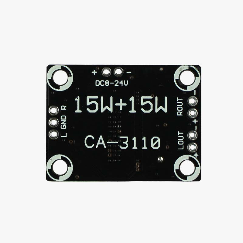 TPA3110 15W+15W Class D Stereo Audio Power Amplifier Module