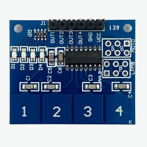 TTP224 4-Channel Touch Sensor Module