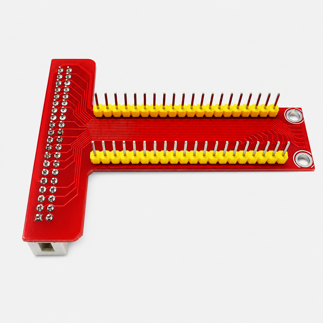 T Type GPIO Breakout board with 40 pin Cable and 400pt Breadboard for Raspberry Pi 3