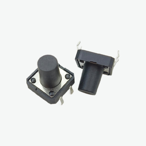 Tactile Push Button Switch 12×12×12mm 4 pin