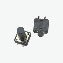 Load image into Gallery viewer, Tactile Push Button Switch 12×12×17mm 4 pin