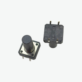 Tactile Push Button Switch 12×12×17mm 4 pin