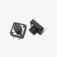 Load image into Gallery viewer, Tactile Push Button Switch 12×12×8mm 4-Pin