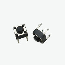 Load image into Gallery viewer, Tactile Push Button Switch 6×6×4.3mm 4 pin