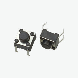 Tactile Push Button Switch 6×6×5mm 4-pin
