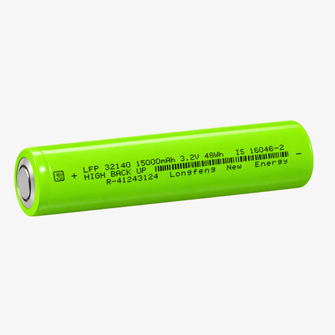 Taizhou  32140 3.2V 15000mAh LiFePO4 Rechargeable Battery 2C - Grade A