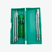 Load image into Gallery viewer, Taparia 802 Screwdriver Set with Built-in Neon Bulb