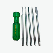 Load image into Gallery viewer, Taparia 802 Screwdriver Set with Built-in Neon Bulb