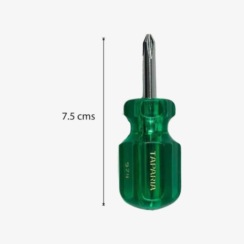 Taparia 974 Two in One Stubby Screwdriver