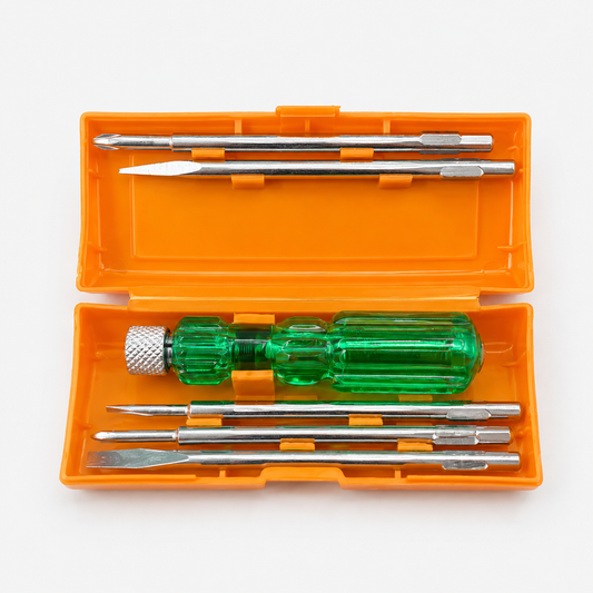 Taparia C812 Screw Driver Set with Neon Bulb