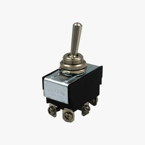 Toggle Switch 10A DPDT Center-OFF-CALONIX Panel Mount Switch