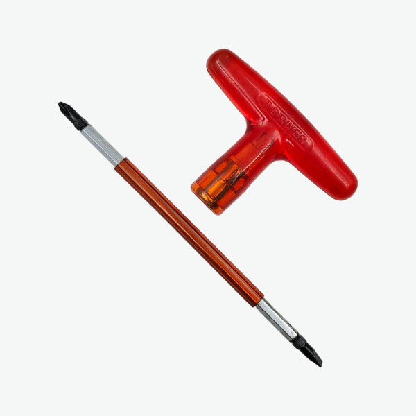 2 in 1 Reversible T Handle Screw Driver - 150mm