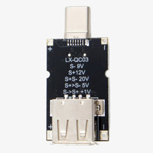 Load image into Gallery viewer, Type-C Input Quick Charging 2.0/3.0 Decoy Module Boost Trigger Motherboard 9V 12V 20V Adjustable Power Supply