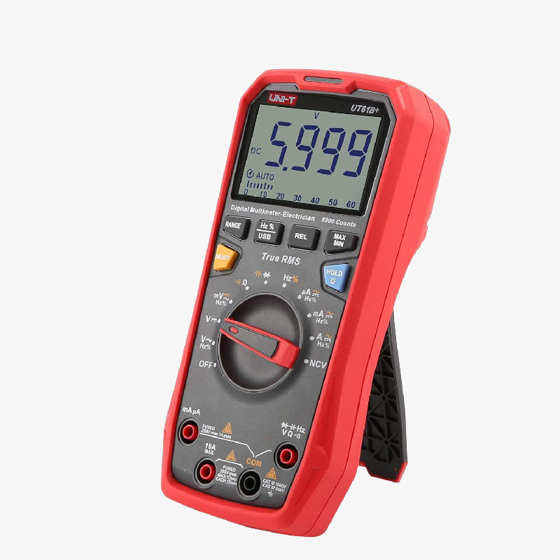 UNI-T UT61B+ Digital Multimeter True RMS AC/DC Voltage Current Resistance Capacitance Tester
