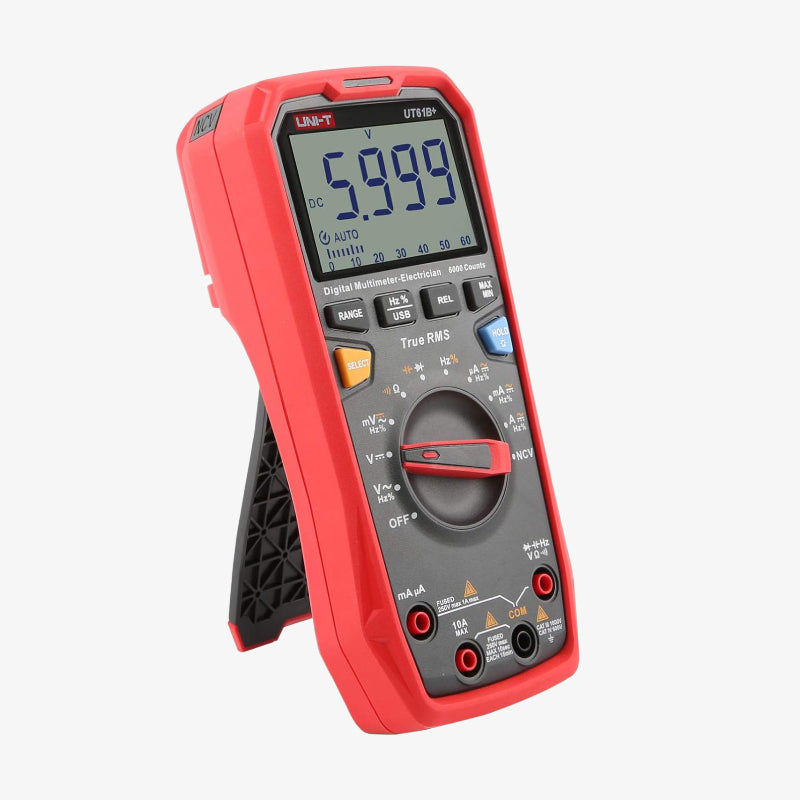 UNI-T UT61B+ Digital Multimeter True RMS AC/DC Voltage Current Resistance Capacitance Tester