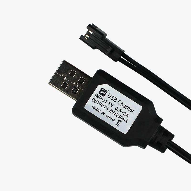 4.8V Battery USB Charger Cable