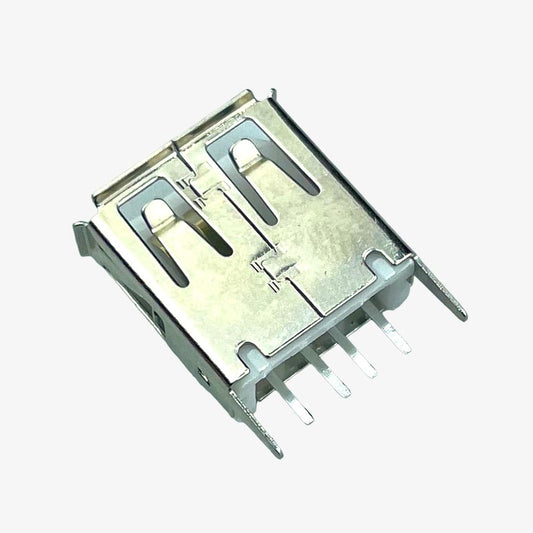 USB Type-A Female Connector (White)