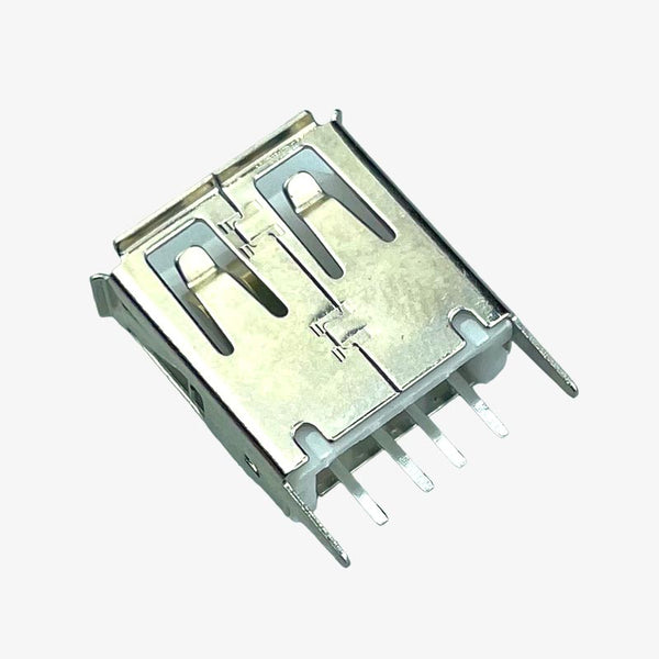USB Type-A Female Connector (White)
