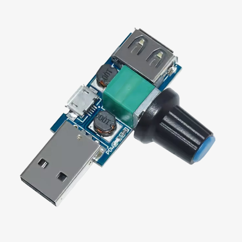 Usb Controler Module USB 12V DC Fan PWM Speed Controller Module – QuartzComponents