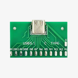 USB 3.1 Female Socket Type-C Connector 24-Pin Breakout PCB Board Module