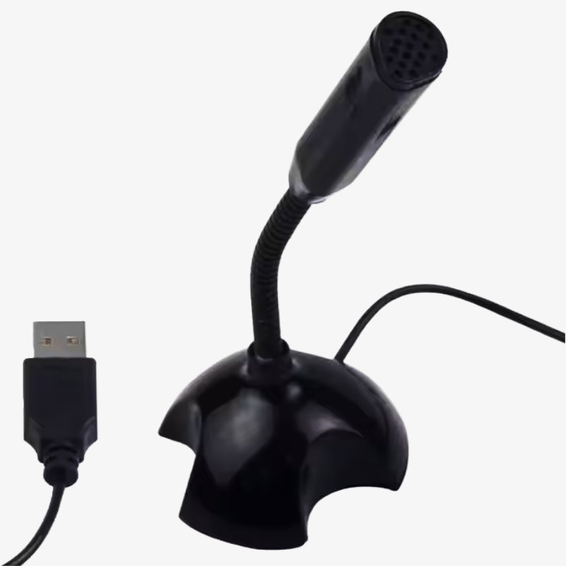 USB Plug and Play Desktop Microphone for Raspberry Pi