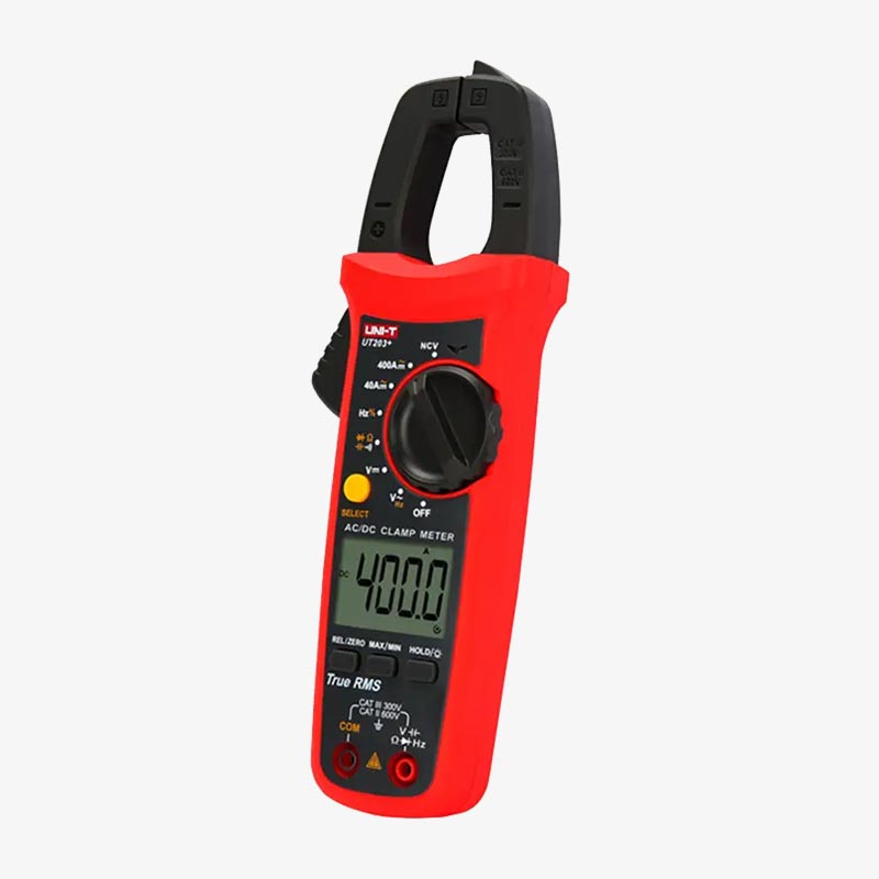 UNI-T UT203+ 400A AC/DC Current True RMS Digital Clamp Meter