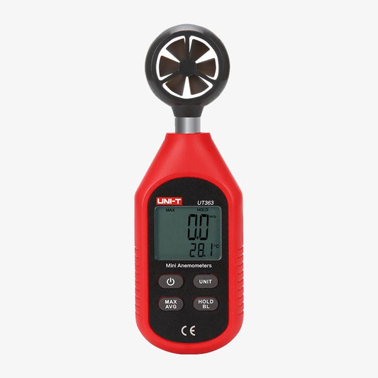 UNI-T UT363 Mini Digital Anemometer Digital Wind Speed and Temperature Meter