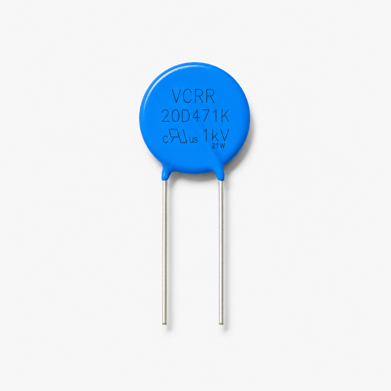 VCRR 20D471K 300VAC RMS 20mm Metal Oxide MOV Varistor