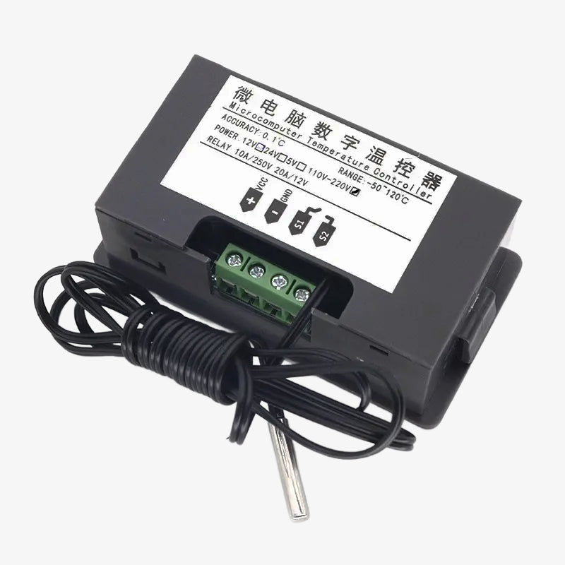 W3230 DC24V Digital Temperature Controller Microcomputer Thermostat Switch
