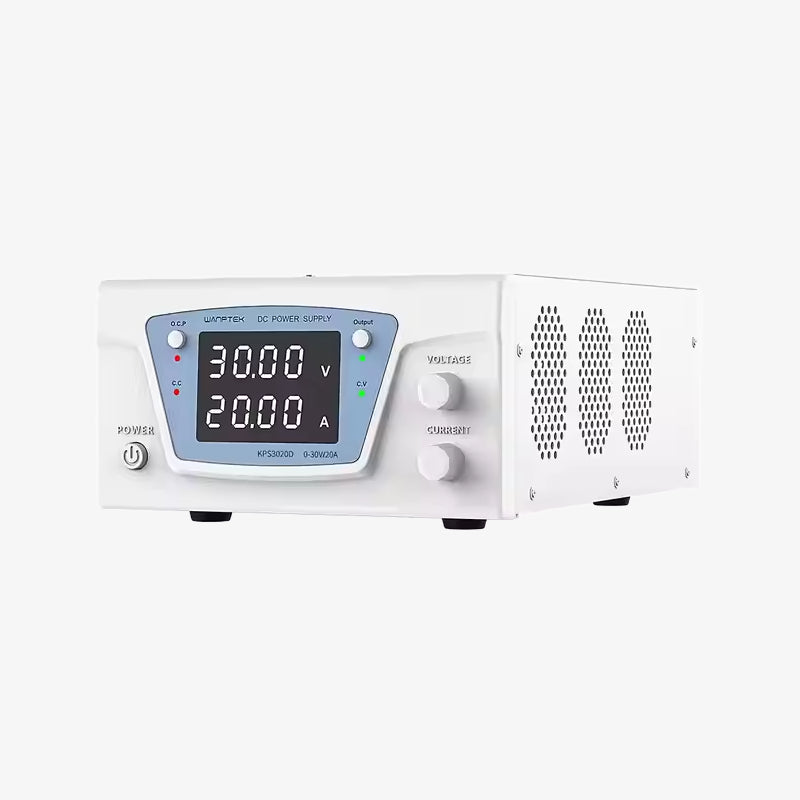 Wanptek KPS3020D 30V/20A High Precision Adjustable Digital DC Power Supply