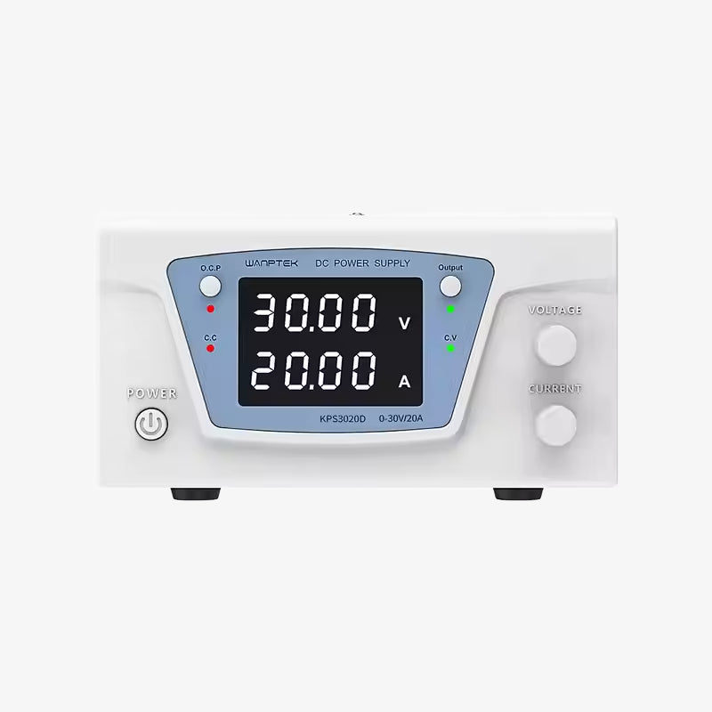 WANPTEK KPS3020D High Precision DC Adjustable Power Supply – 30V/20A