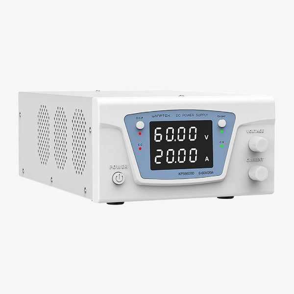 WANPTEK KPS6020D High Precision DC Adjustable Power Supply - 60V/20A