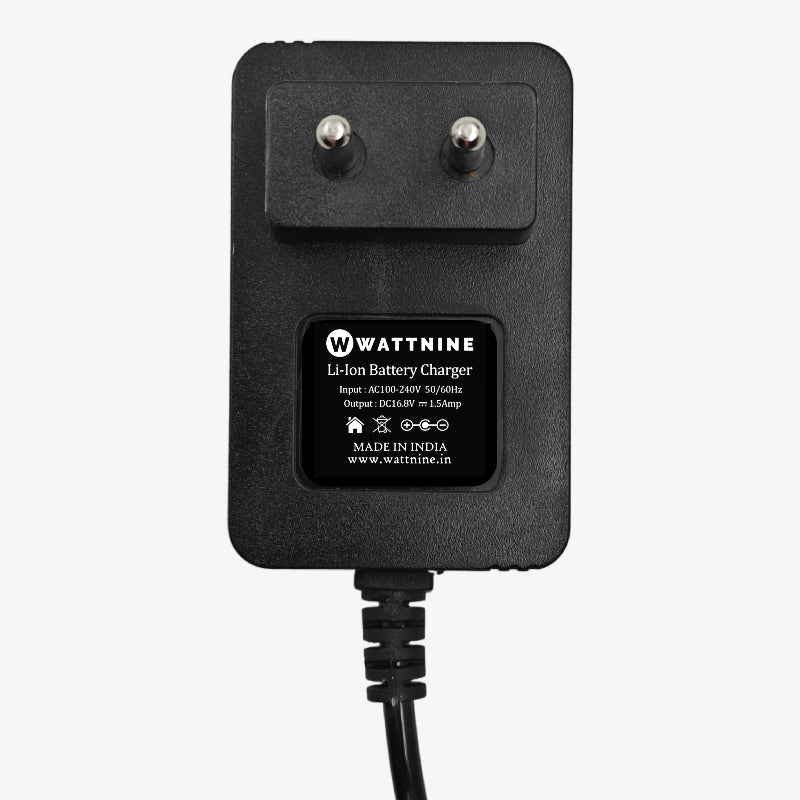 WATTNINE 16.8V 1.5A NMC Battery Charger 