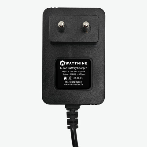 WATTNINE 16.8V 1.5A NMC Battery Charger 