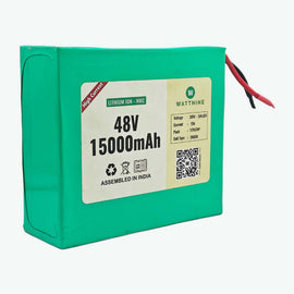 48V 15Ah Li-ion (NMC) Battery Pack