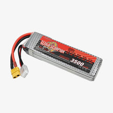Load image into Gallery viewer, 11.1V 3500mAh 3S 35C Lithium-Polymer Rechargeable Battery