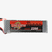 Load image into Gallery viewer, WILD SCORPION 11.1V 2200mAh 3S 35C Lithium-Polymer Rechargeable Battery