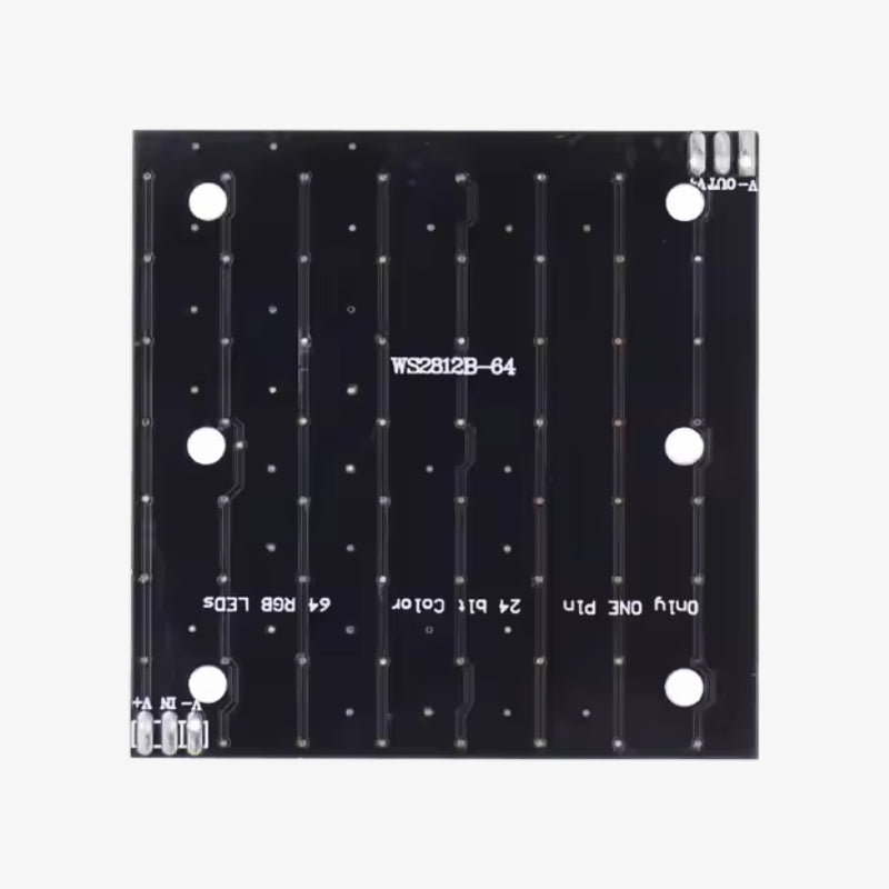 64 Bit 8x8 WS2812 5050 RGB LED Driver Development Board