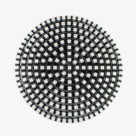 WS2812B 5050 RGB LED Ring Light 241 LEDs 9 Rings Matrix