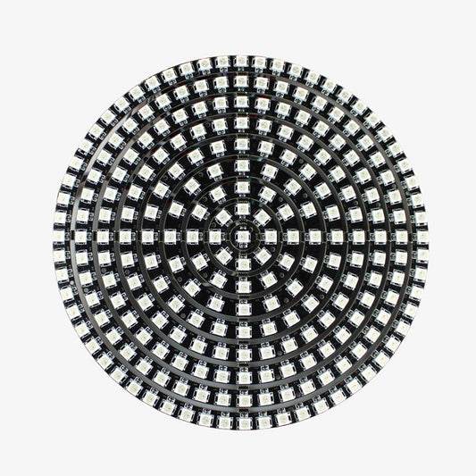 WS2812B 5050 RGB LED Ring Light 241 LEDs 9 Rings Matrix