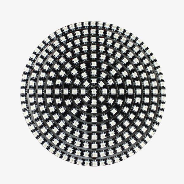 WS2812B 5050 RGB LED Ring Light 241 LEDs 9 Rings Matrix Individually Addressable Full Dream Color DC 5V for Arduino and Raspberry Pi