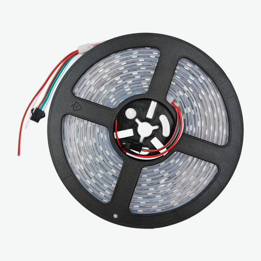 WS2812B Waterproof Neopixel LED Strip 60LED/MTR - 5V IP67 Addressable LED Strip (5 Meter Pack)