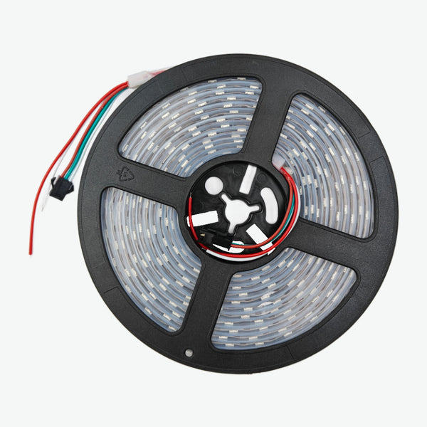 WS2812B Waterproof Neopixel LED Strip 60LED/MTR - 5V IP67 Addressable LED Strip (5 Meter Pack)