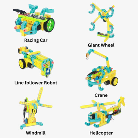 DIY Robotics Kit for 101+ DIY Projects