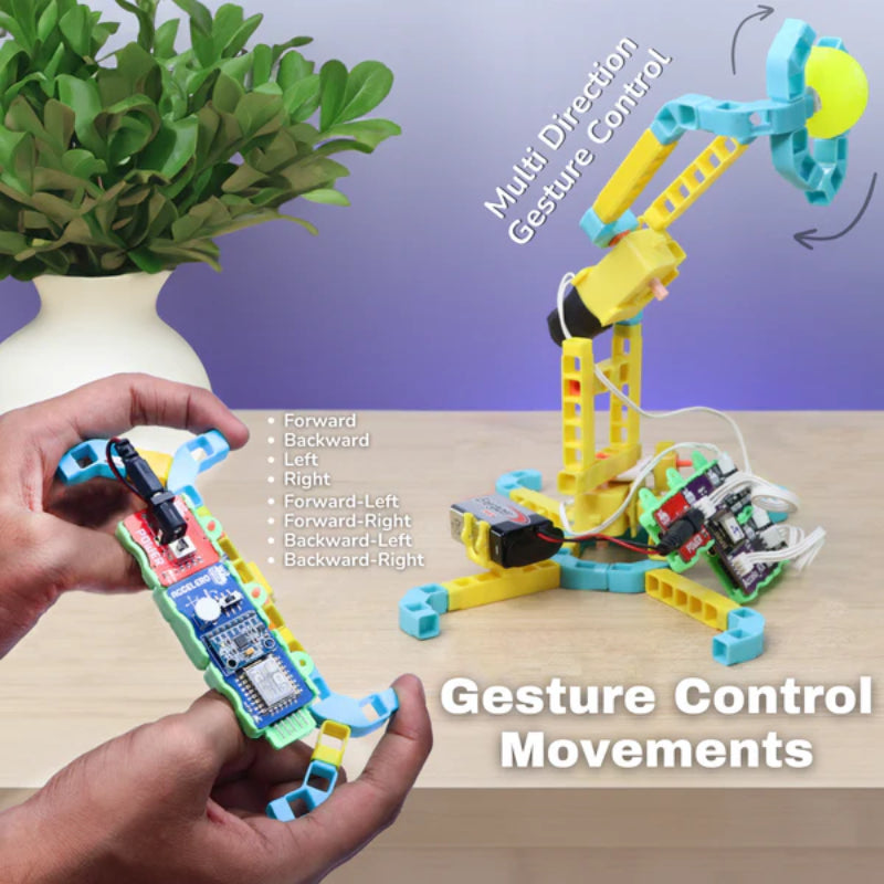 WitBlox Robotics DIY Robogesture Kit for 10+ Gesture-Based Projects
